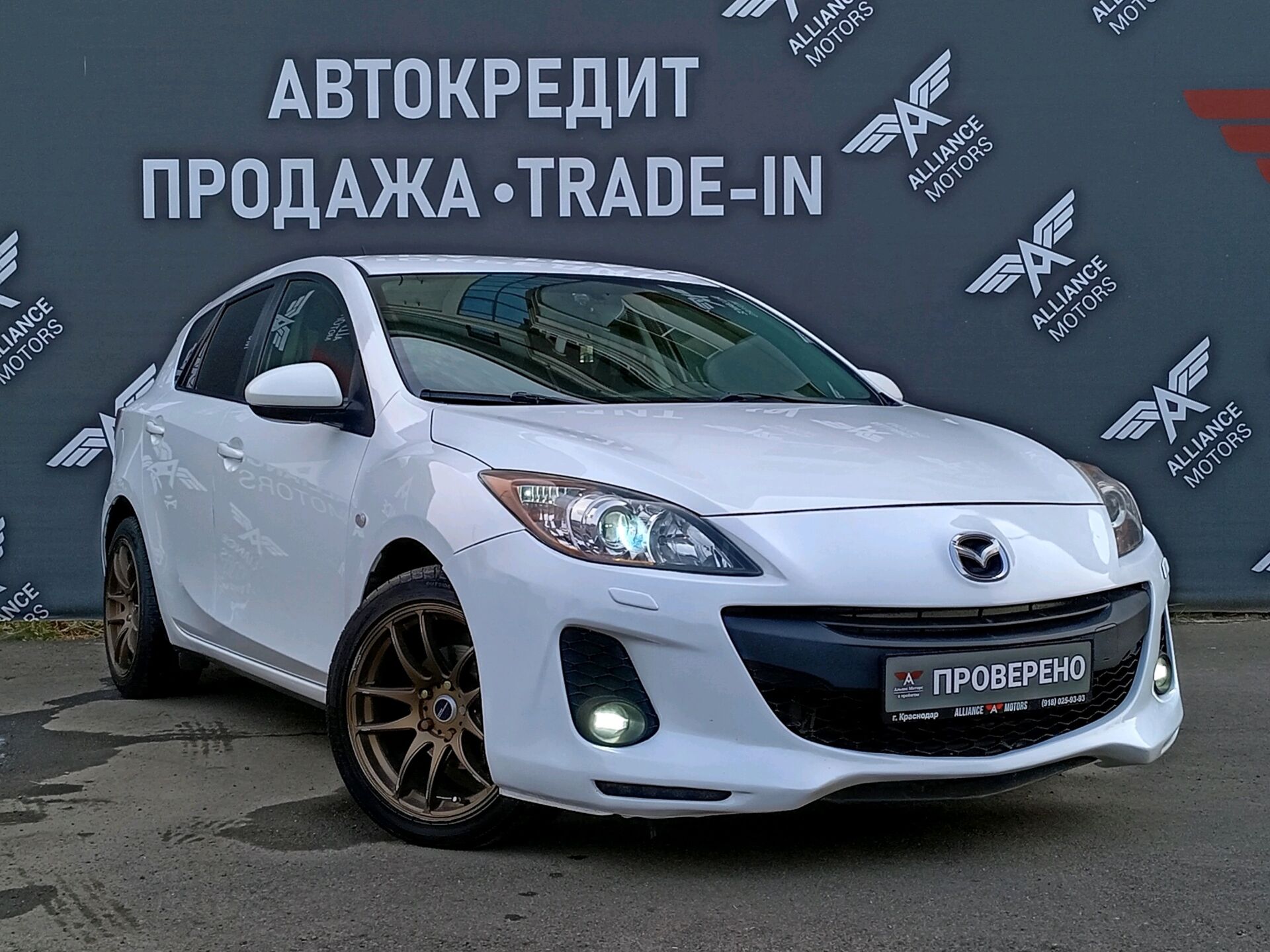 Mazda 3, II (BL) Рестайлинг 2012