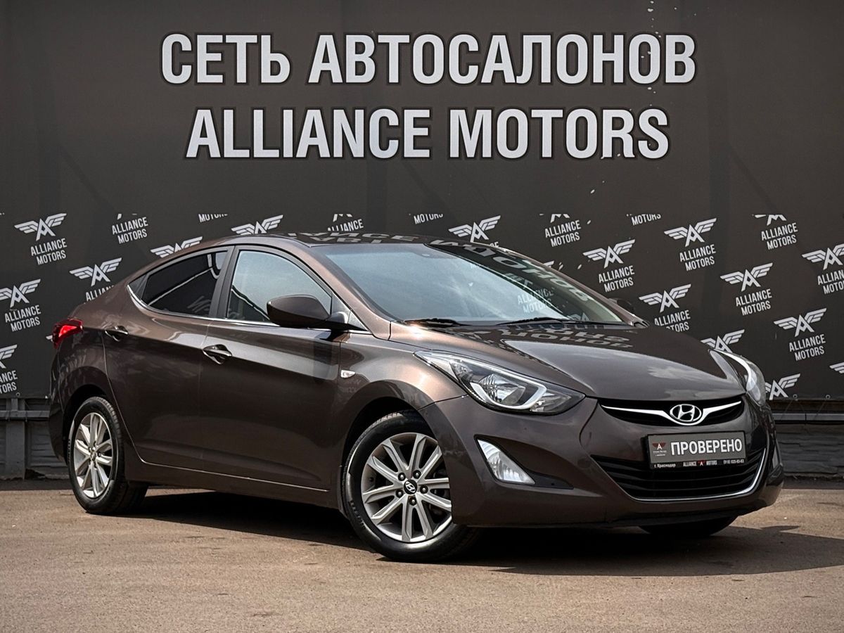 Hyundai Elantra, V (MD) Рестайлинг 2014