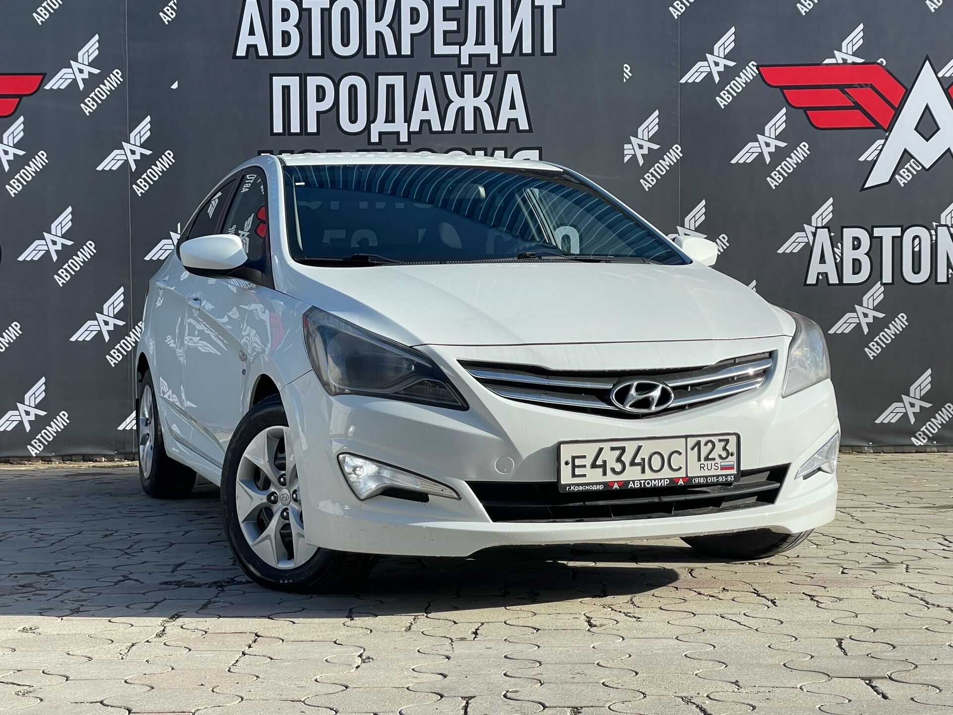 Hyundai Solaris, I Рестайлинг 2015