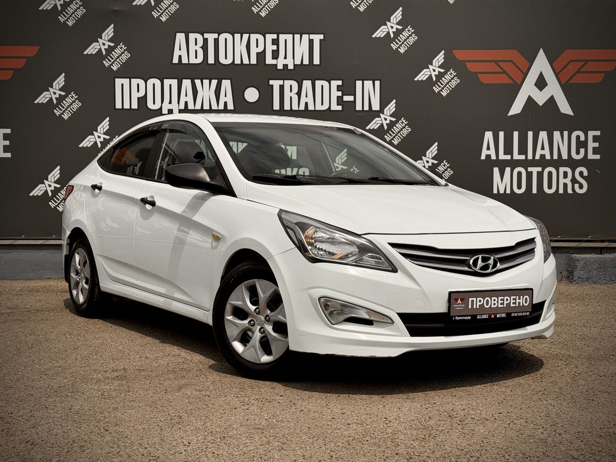 Hyundai Solaris, I Рестайлинг 2015