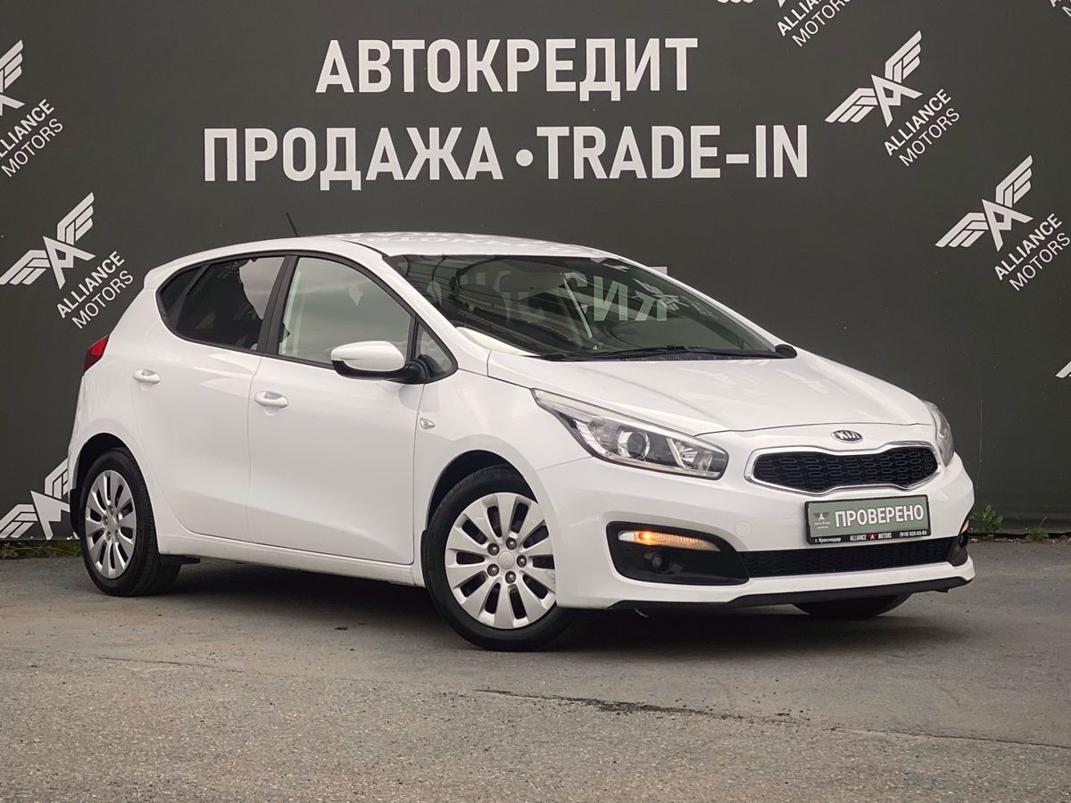 Kia Ceed, II Рестайлинг 2016
