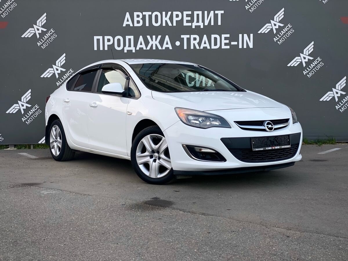 Opel Astra, J Рестайлинг 2013